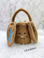 Sac Lapin en Peluche Personnalisé - Un Compagnon Douillet pour Votre Enfant