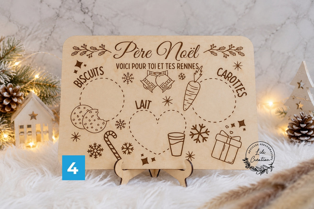 Plateau magique de Noël - Plusieurs modèles