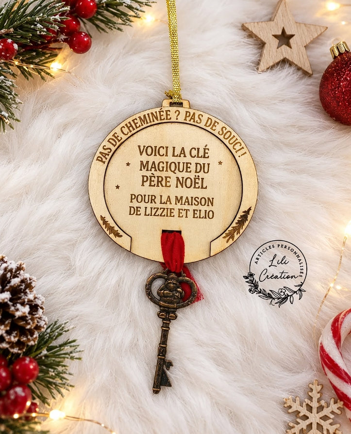 La clé magique du Père Noël 🎄✨