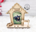 Cadre niche de chien