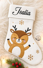 Bottes bébé renne et bébé renardeau