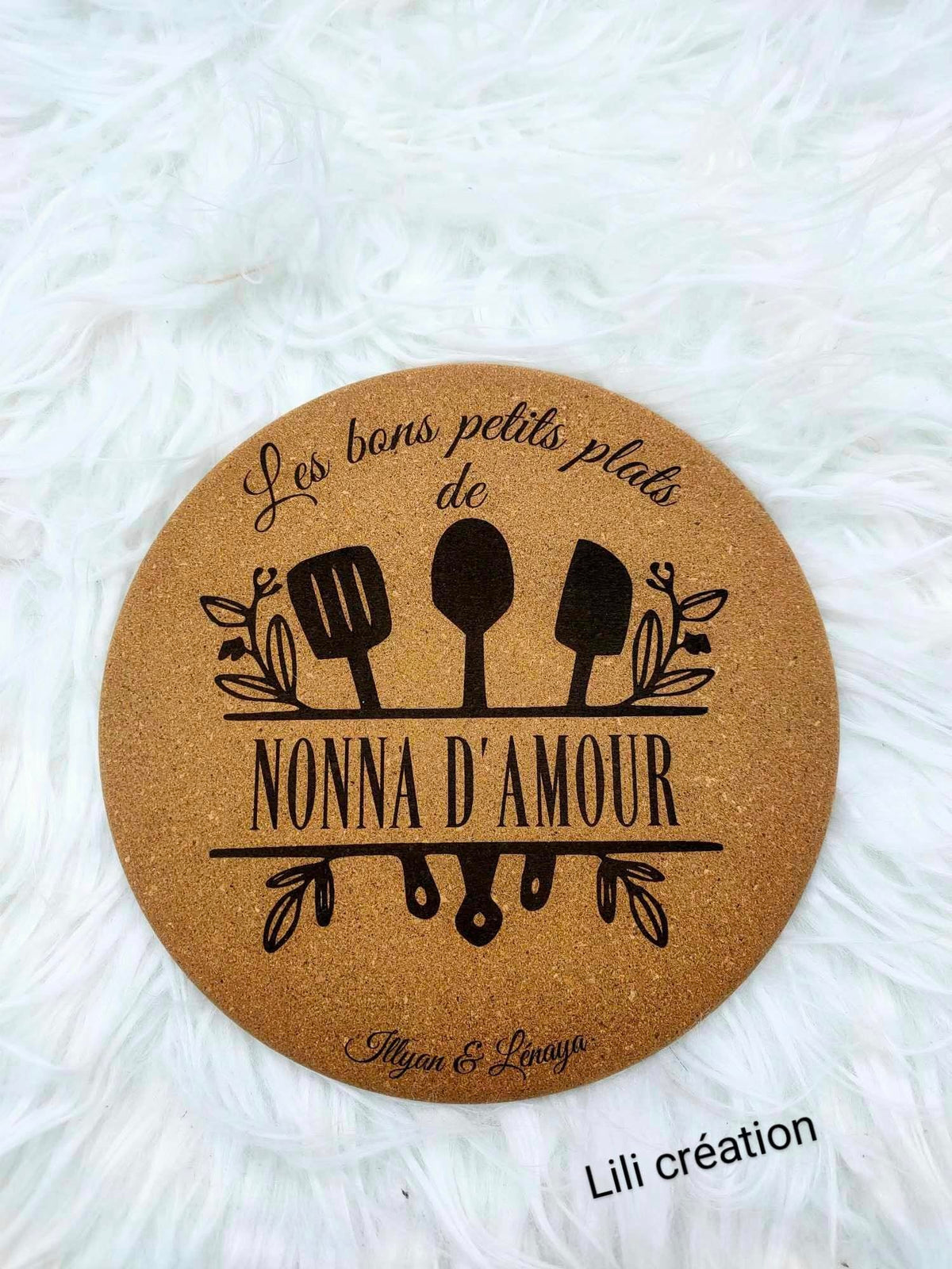Dessous de plat en liège - Les bons petits plats de...