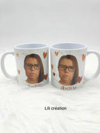 Mugs cadre cœurs