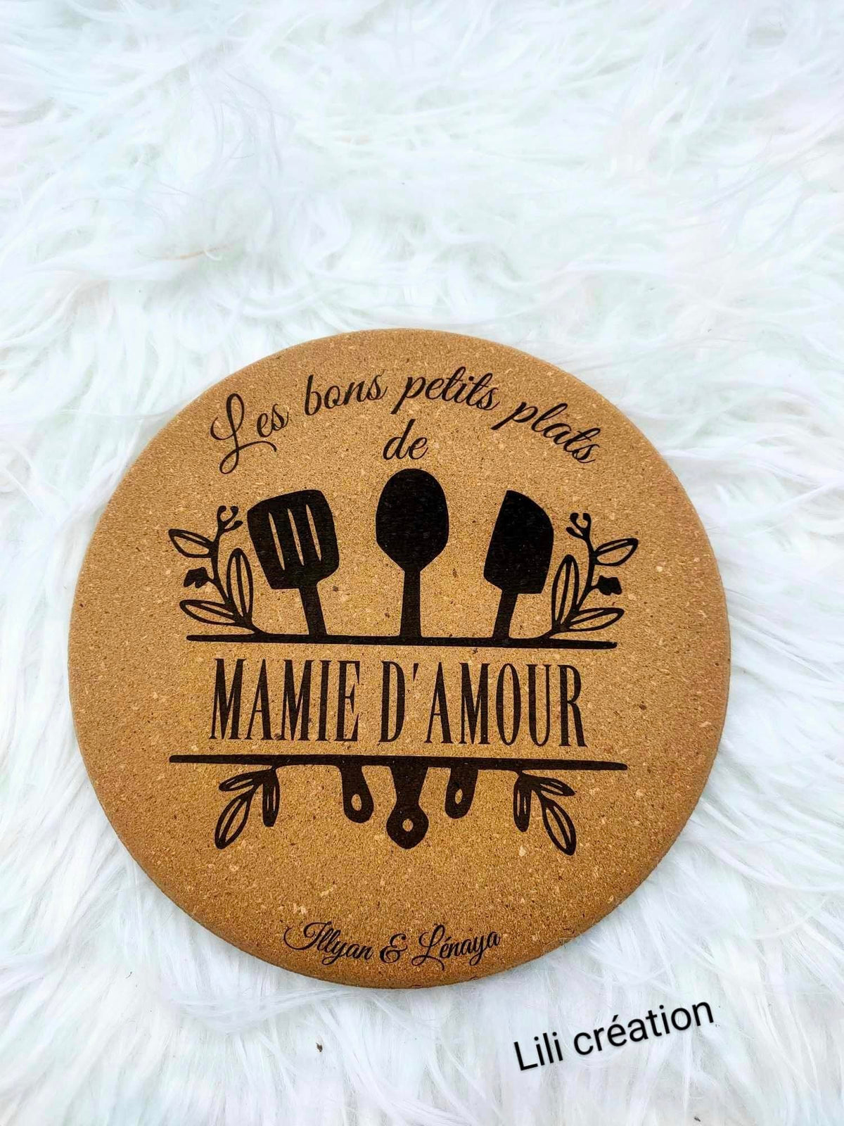 Dessous de plat en liège - Les bons petits plats de...