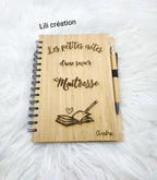 Carnet de notes personnalisé "Les petites notes d'un(e) super .."