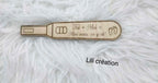 Tests de grossesse en bois personnalisés pour annonce ou demande