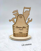 Boîte à outils en bois à personnaliser