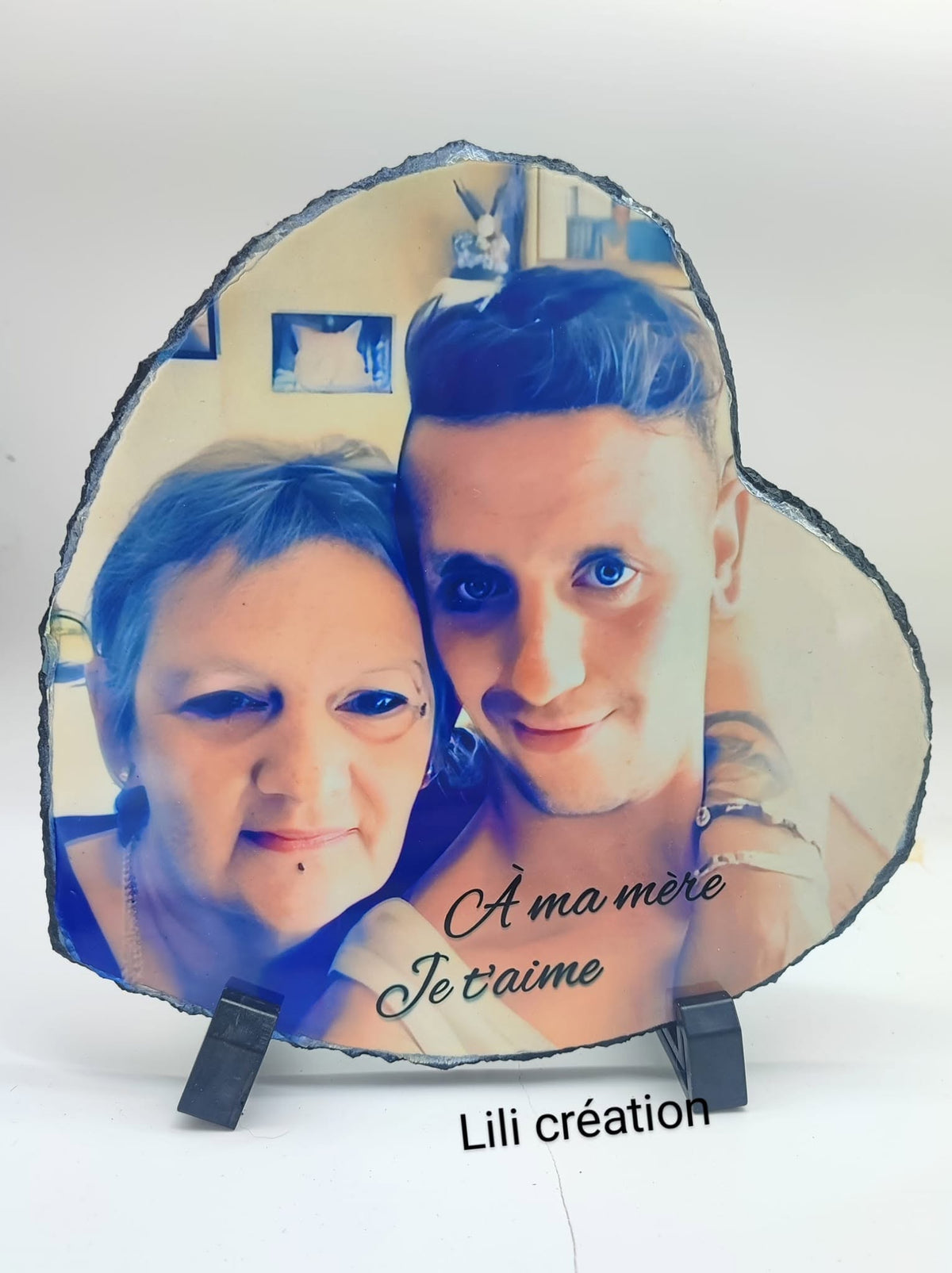 Votre photo sur ardoise personnalisée !