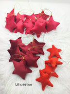 Étoiles pour le sapin personnalisées 12 cm