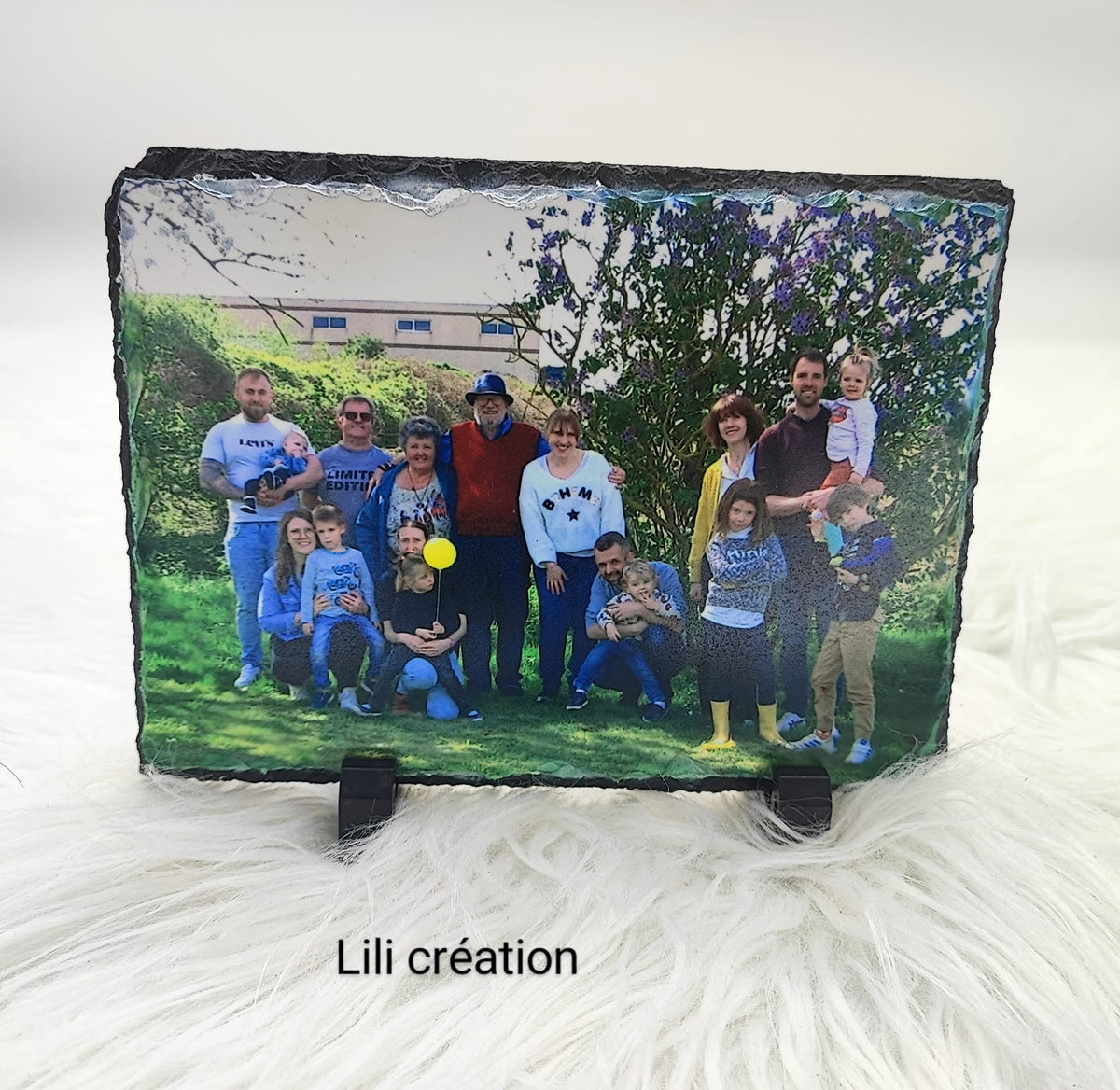 Votre photo sur ardoise personnalisée !