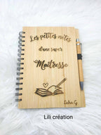 Carnet de notes personnalisé "Les petites notes d'un(e) super .."