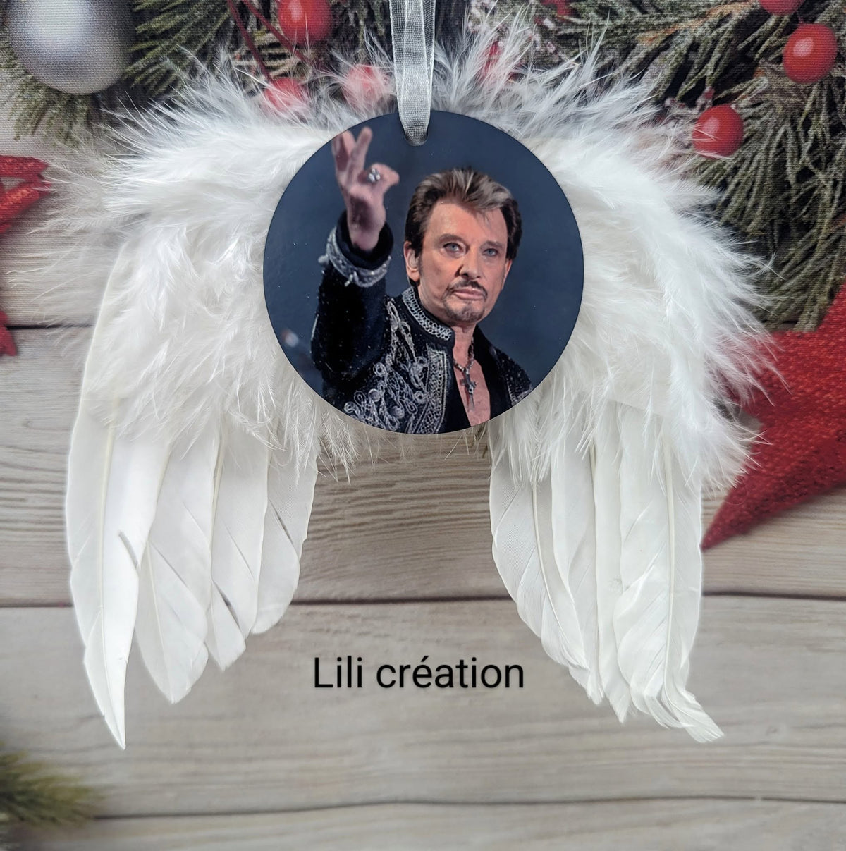 Boules de Noël avec Ailes d'Ange