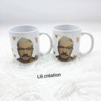 Mugs cadre cœurs