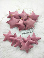 Étoiles pour le sapin personnalisées 12 cm