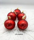 Boules de Noël gravées au laser