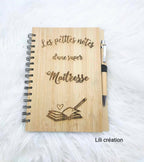 Carnet de notes personnalisé "Les petites notes d'un(e) super .."
