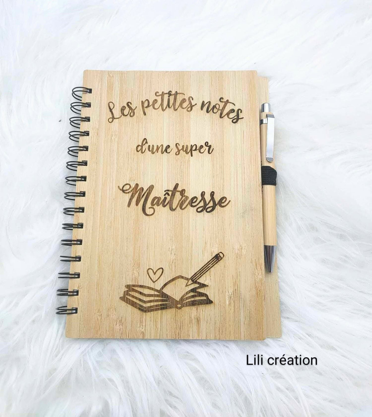 Carnet de notes personnalisé "Les petites notes d'un(e) super .."