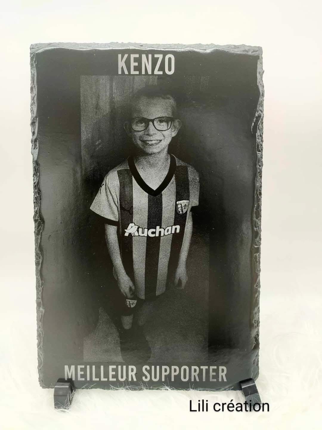Ardoise personnalisée avec photo, logo ou texte
