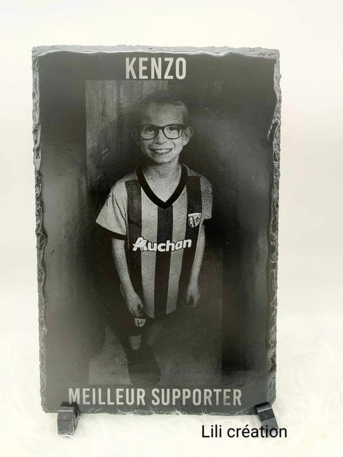 Ardoise personnalisée avec photo, logo ou texte