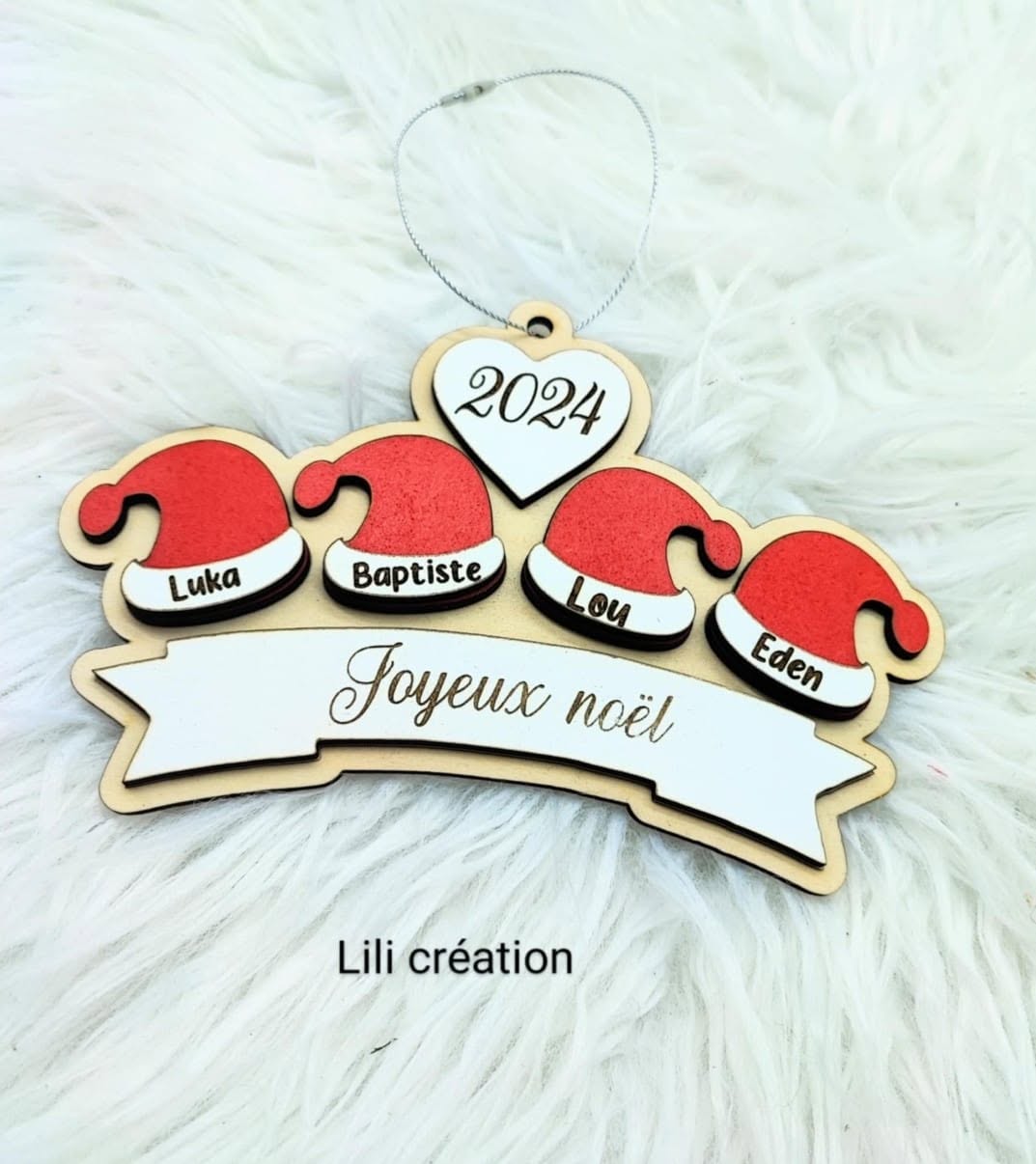Support Bonnets de Noël pour sapin