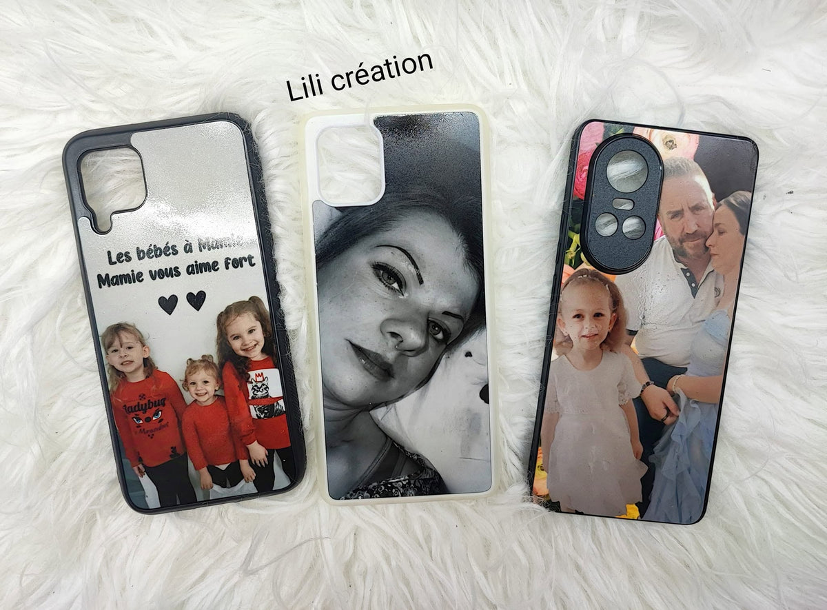 Coque de téléphone personnalisée de 1 à 6 photos
