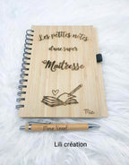 Carnet de notes personnalisé "Les petites notes d'un(e) super .."