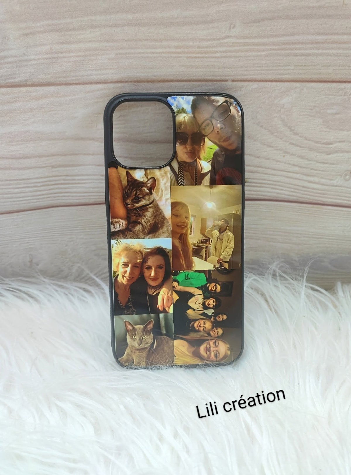 Coque de téléphone personnalisée de 1 à 6 photos
