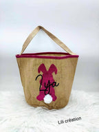 Sac personnalisé "Petit Lapin" – Rose ou Bleu