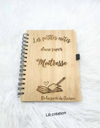 Carnet de notes personnalisé "Les petites notes d'un(e) super .."