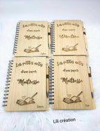 Carnet de notes personnalisé "Les petites notes d'un(e) super .."