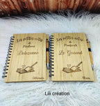 Carnet de notes personnalisé "Les petites notes d'un(e) super .."