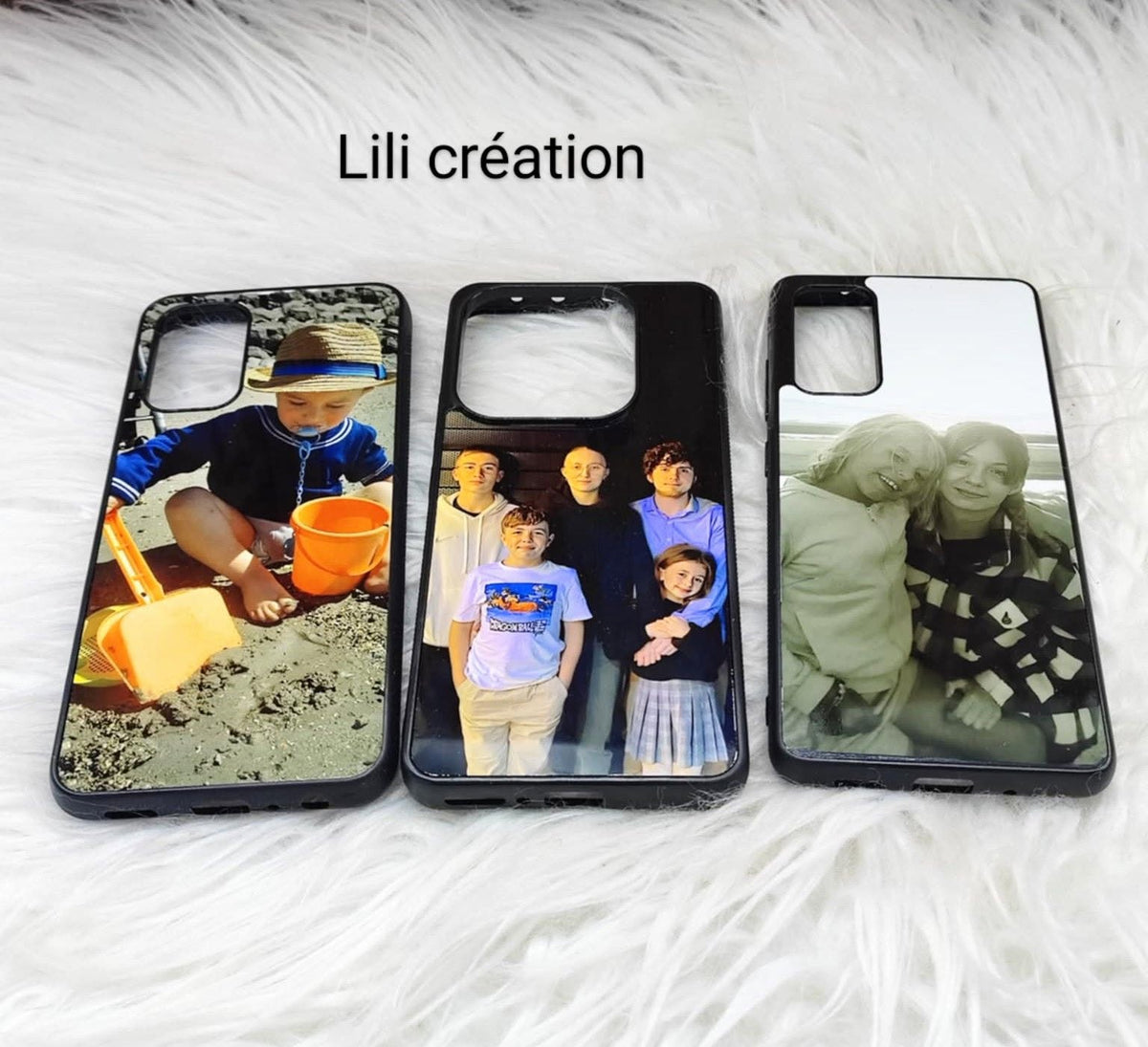 Coque de téléphone personnalisée de 1 à 6 photos
