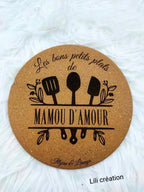 Dessous de plat en liège - Les bons petits plats de...