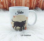 Mugs cadre cœurs