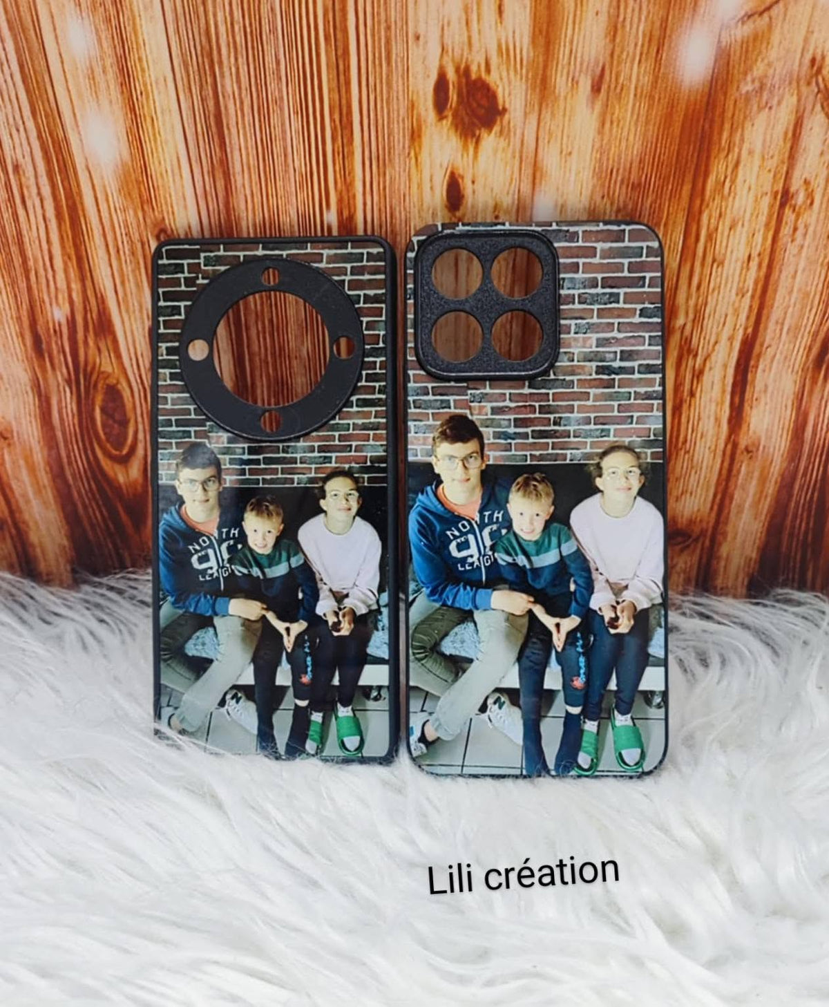 Coque de téléphone personnalisée de 1 à 6 photos