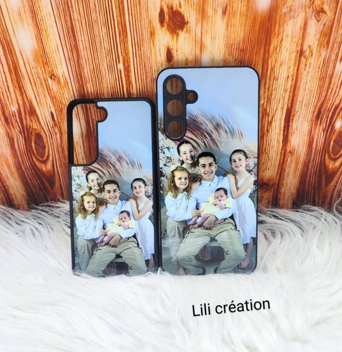 Coque de téléphone personnalisée de 1 à 6 photos