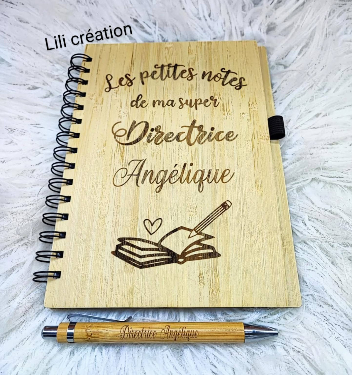 Carnet de notes personnalisé "Les petites notes d'un(e) super .."