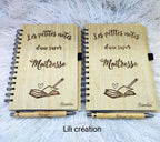 Carnet de notes personnalisé "Les petites notes d'un(e) super .."
