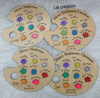 Palette de peinture - Merci Maîtresse / Maître personnalisée