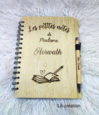 Carnet de notes personnalisé "Les petites notes d'un(e) super .."