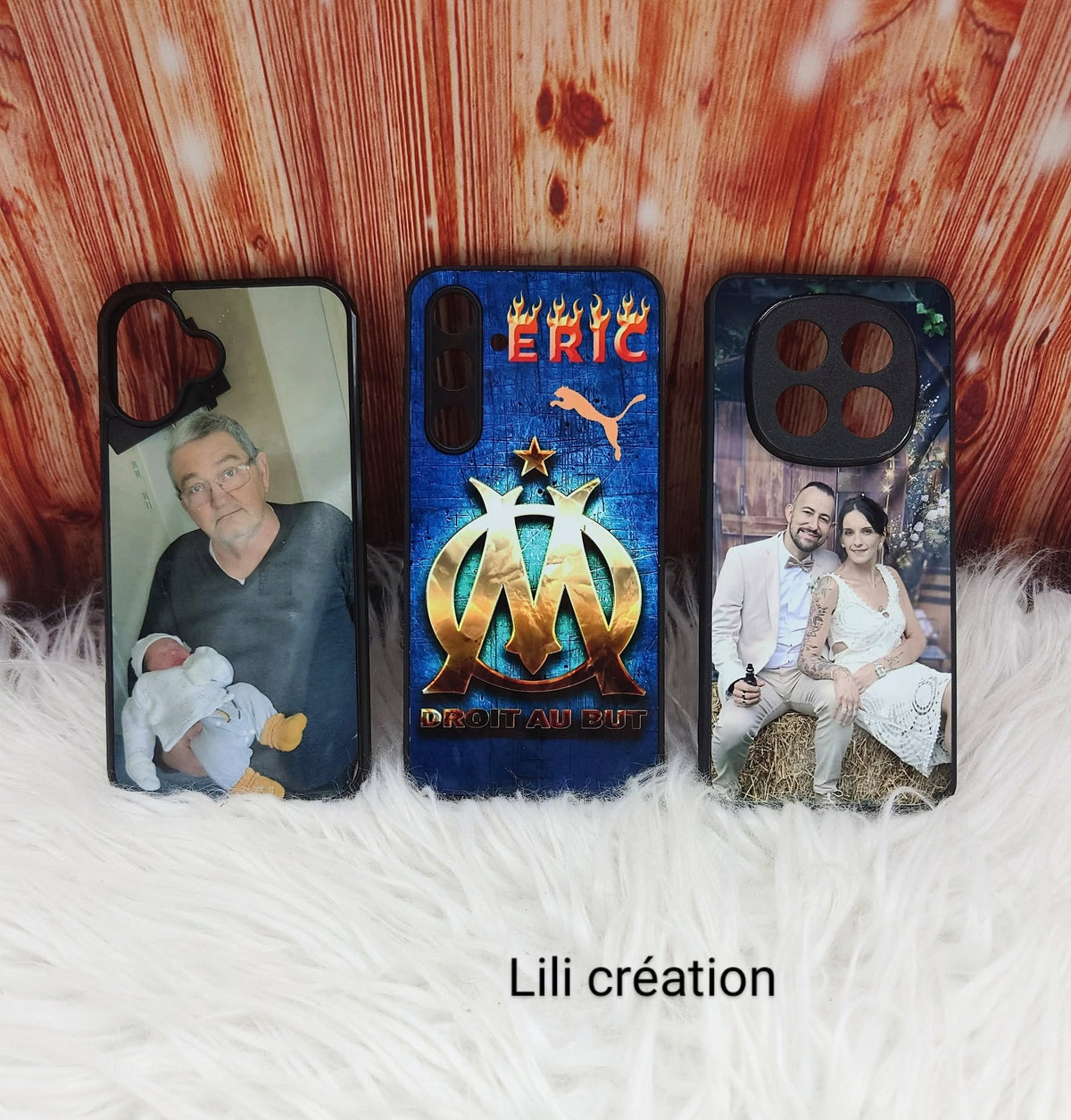 Coque de téléphone personnalisée de 1 à 6 photos