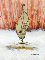 Porte plume et/ou stylo en bois