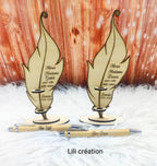 Porte plume et/ou stylo en bois