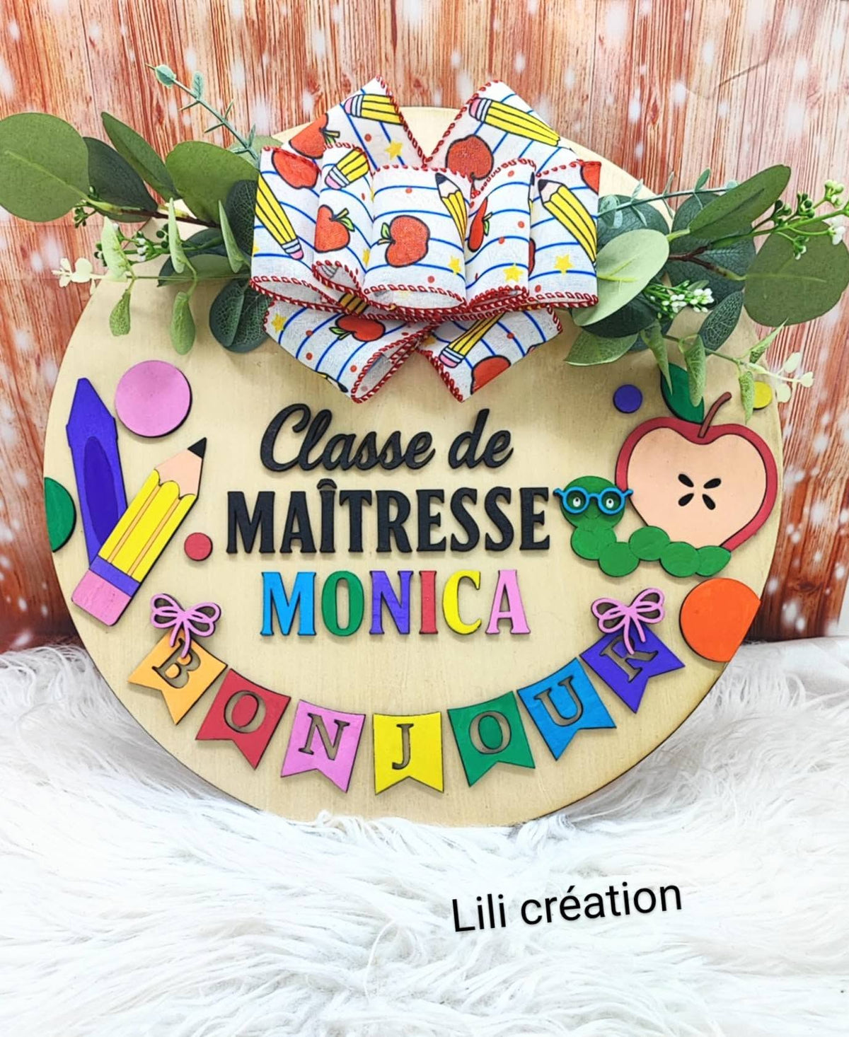 Pancarte de porte/murale pour une salle de classe
