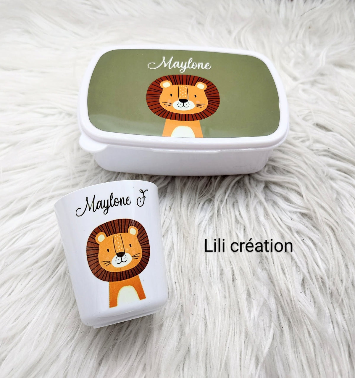 Kit rentrée scolaire, thème : Lion