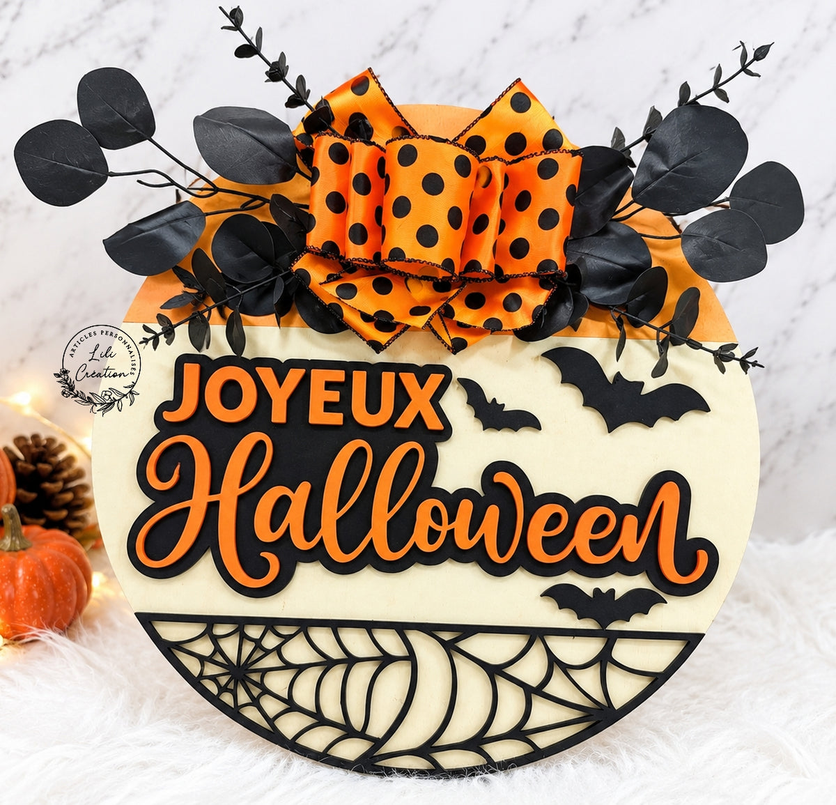 Décoration murale “Joyeux Halloween”