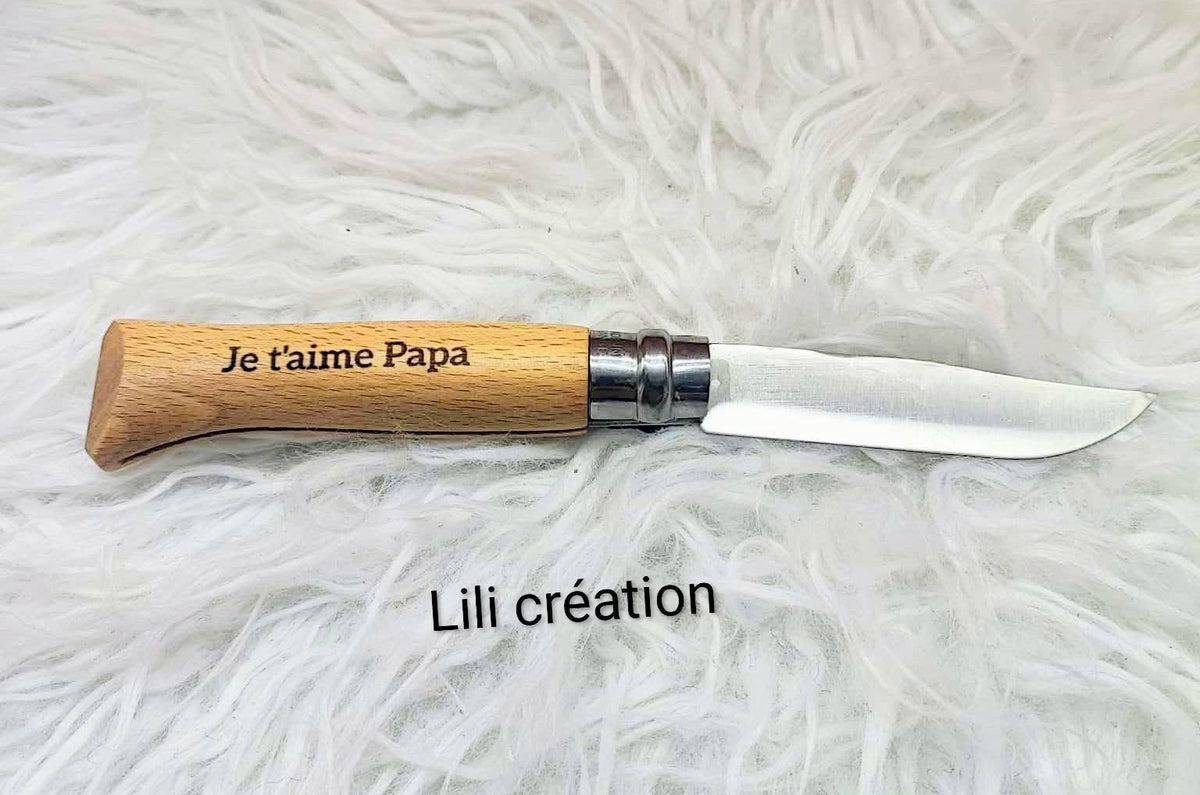 Couteau Opinel personnalisé