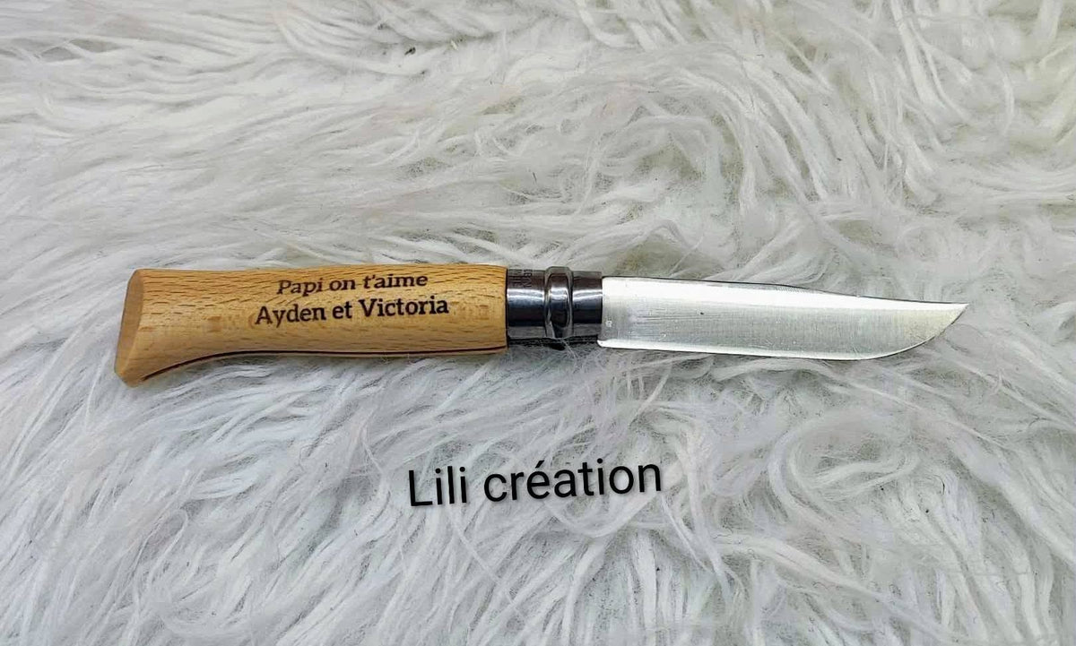 Couteau Opinel personnalisé