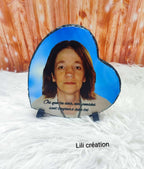 Votre photo sur ardoise personnalisée !