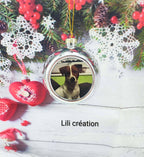 Boule de Noël personnalisée avec photo